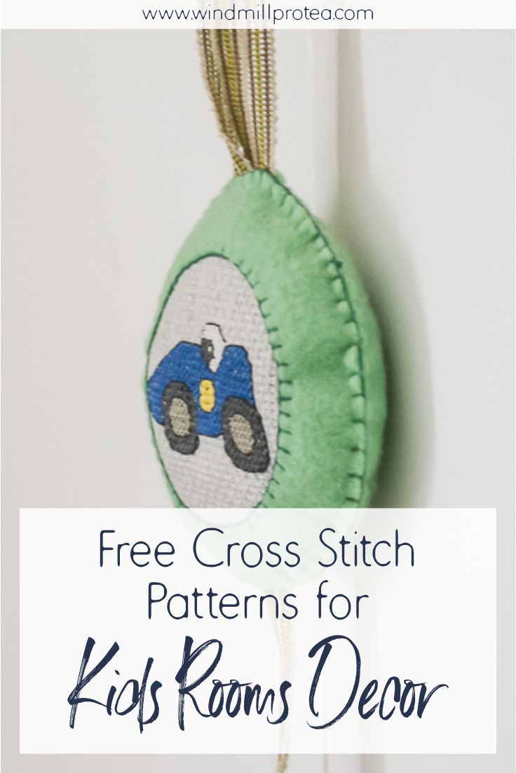 Toy-Themed Cross-Stitch Patterns