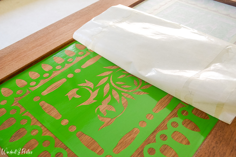 Removing Transfer Paper | www.windmillprotea.com