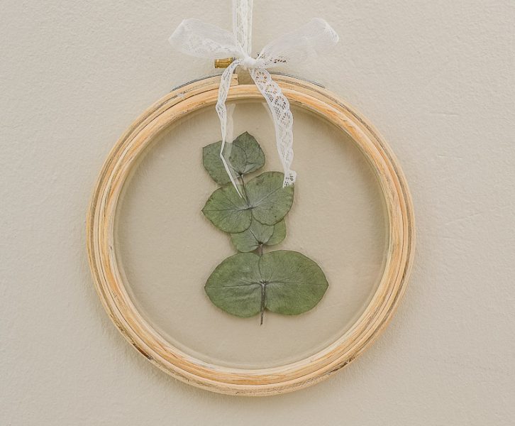 Pressed Eucalyptus Leaf Art | www.windmillprotea.com